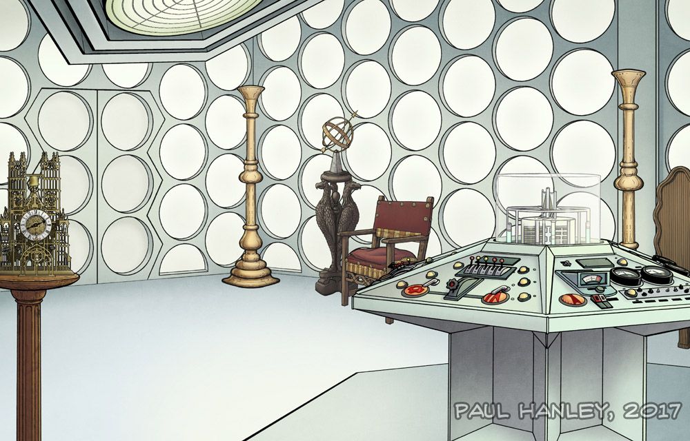 pic 1St Doctor Tardis Console