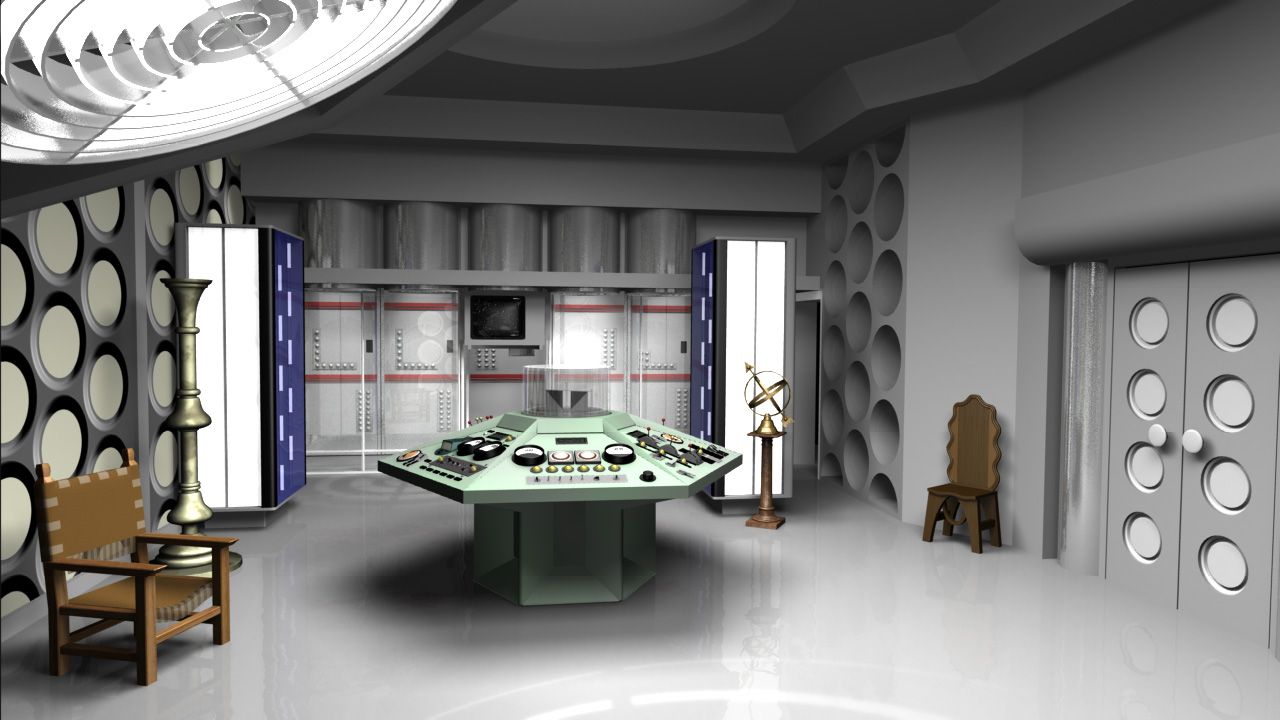 pix 1St Doctor Tardis Interior