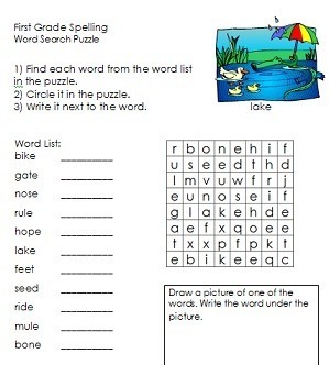 wallpapers 1St Grade Crossword Puzzles