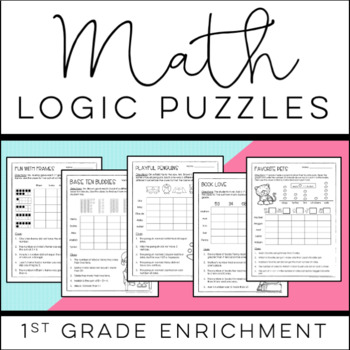 pics 1St Grade Logic Puzzles Pdf