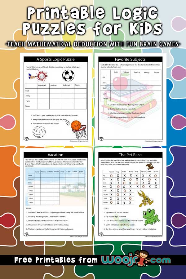 wallpapers 1St Grade Logic Puzzles Pdf