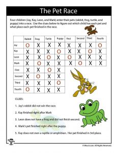 pic 1St Grade Logic Puzzles Pdf