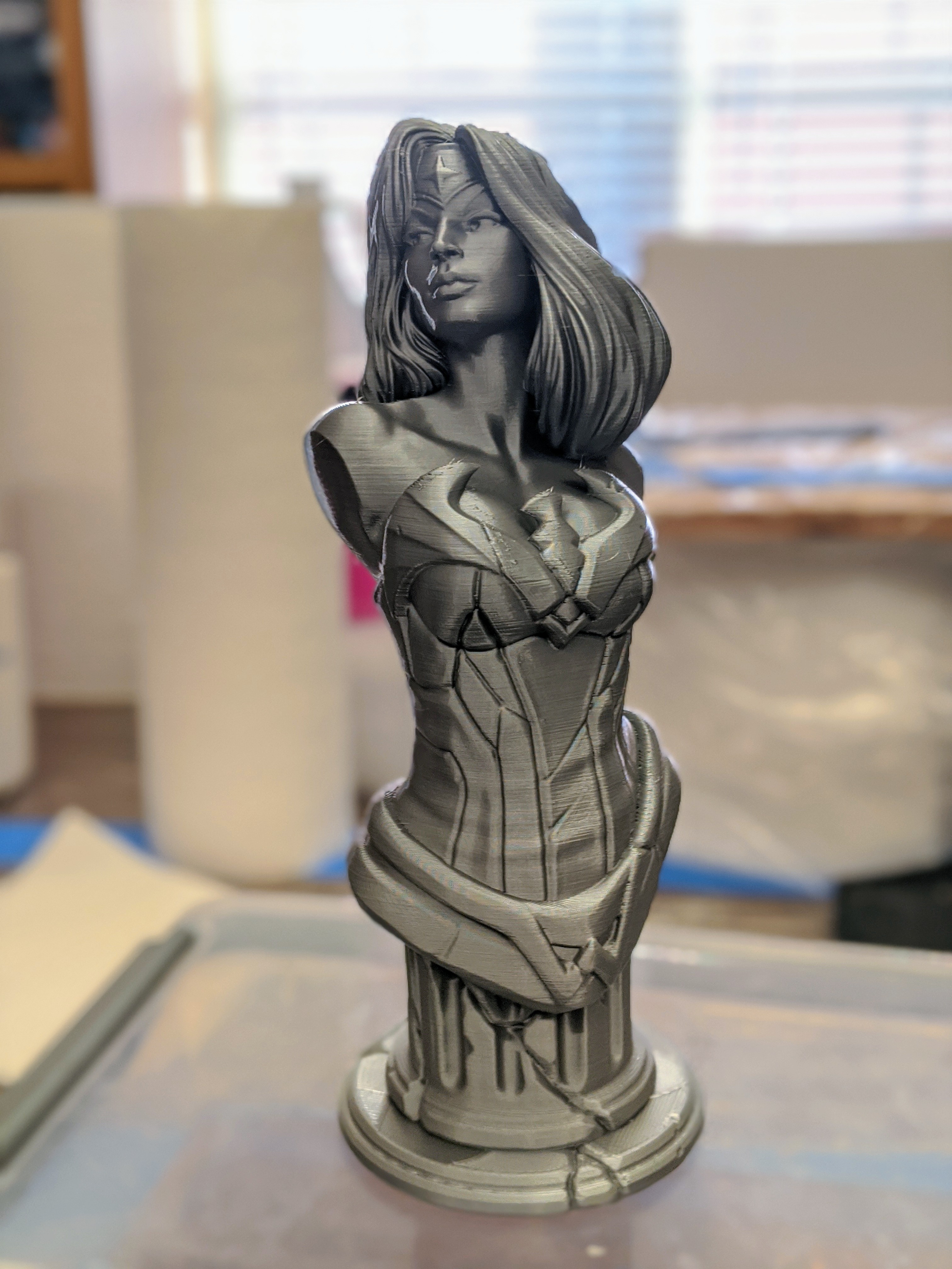 pix 3D Printed Bust Woman