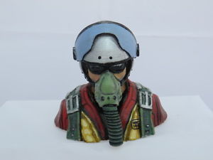 pics 3D Printed Pilot Bust