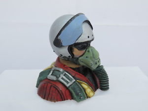 picture 3D Printed Pilot Bust