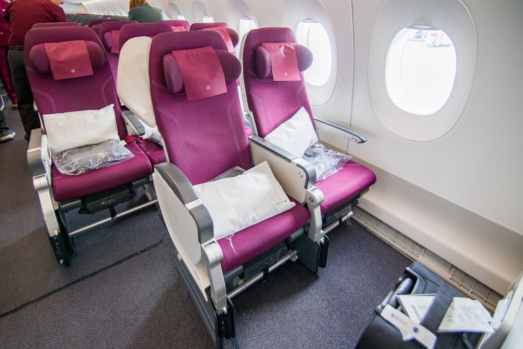 pic Airbus A350-900 Qatar Economy Seats