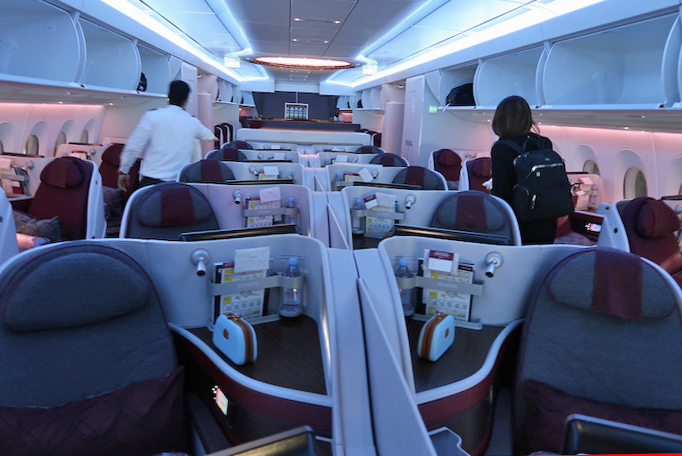 pic Airbus A350-900 Qatar First Class