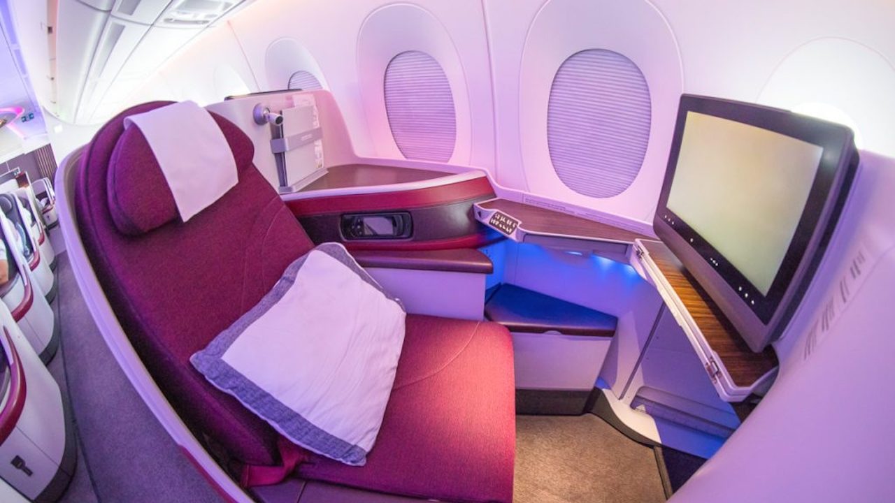 images Airbus A350-900 Qatar First Class