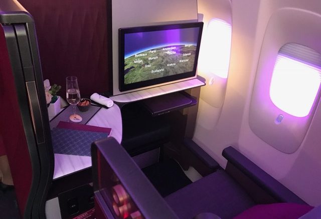 wallpapers Airbus A350-900 Qatar First Class