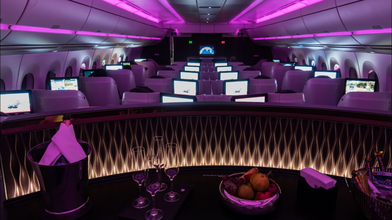 photo Airbus A350-900 Qatar First Class