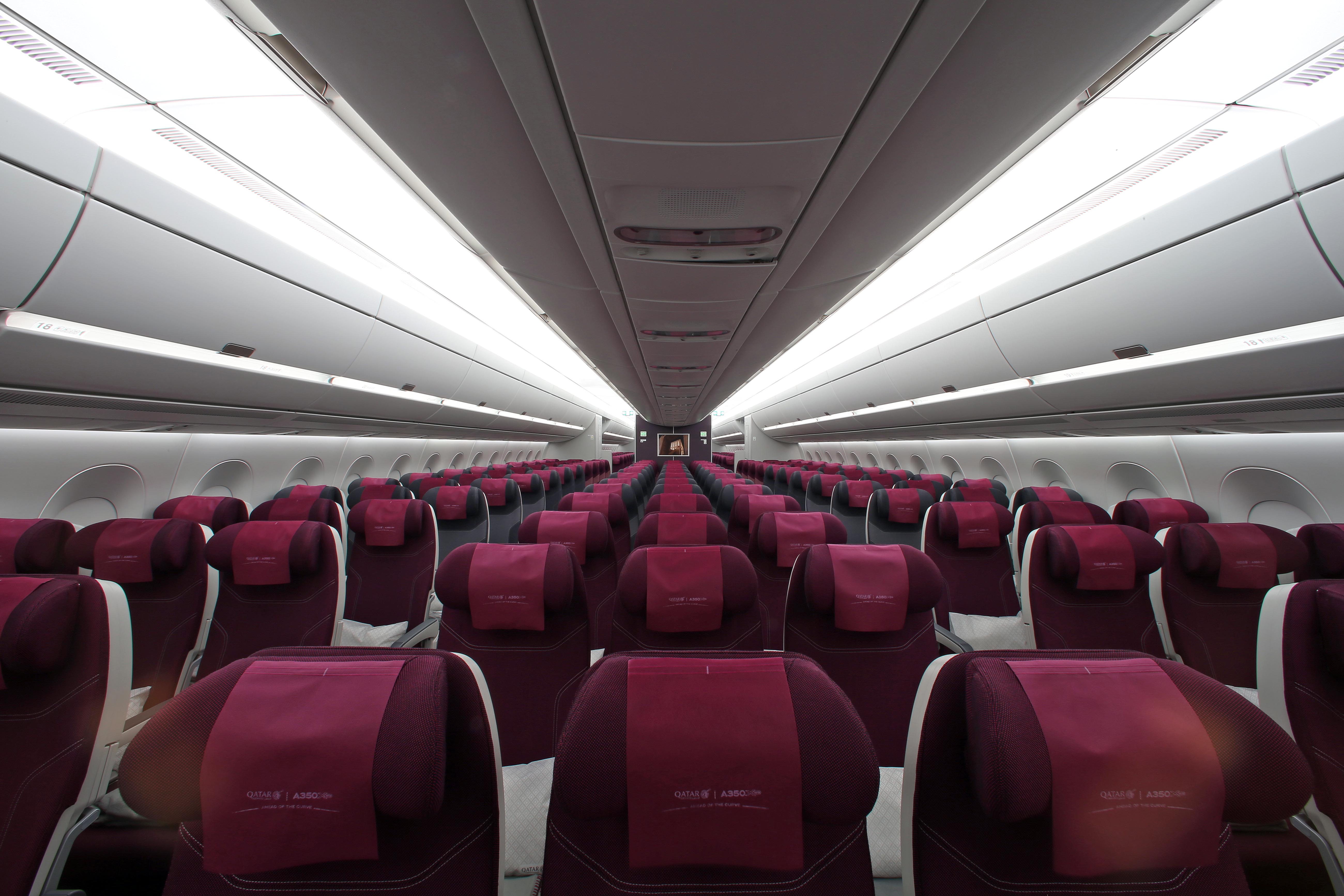 pics Airbus A350-900 Qatar Interior