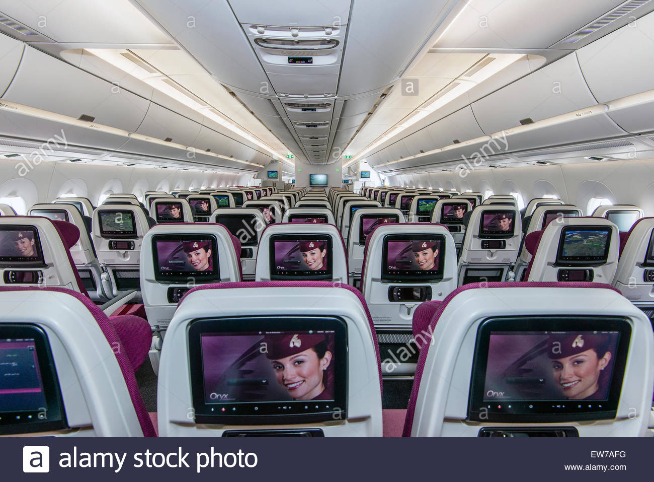 pix Airbus A350-900 Qatar Interior