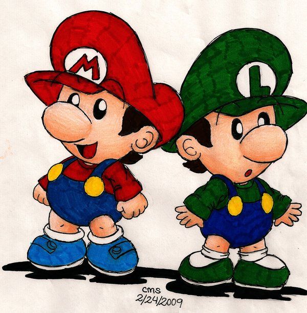 picture Baby Mario And Luigi Pictures