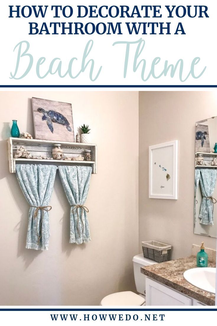 picture Beach Style Bathroom Decor