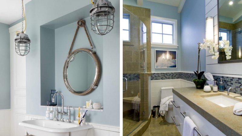 pic Beach Style Bathroom Decor