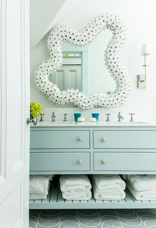 pix Beach Style Bathroom Mirrors