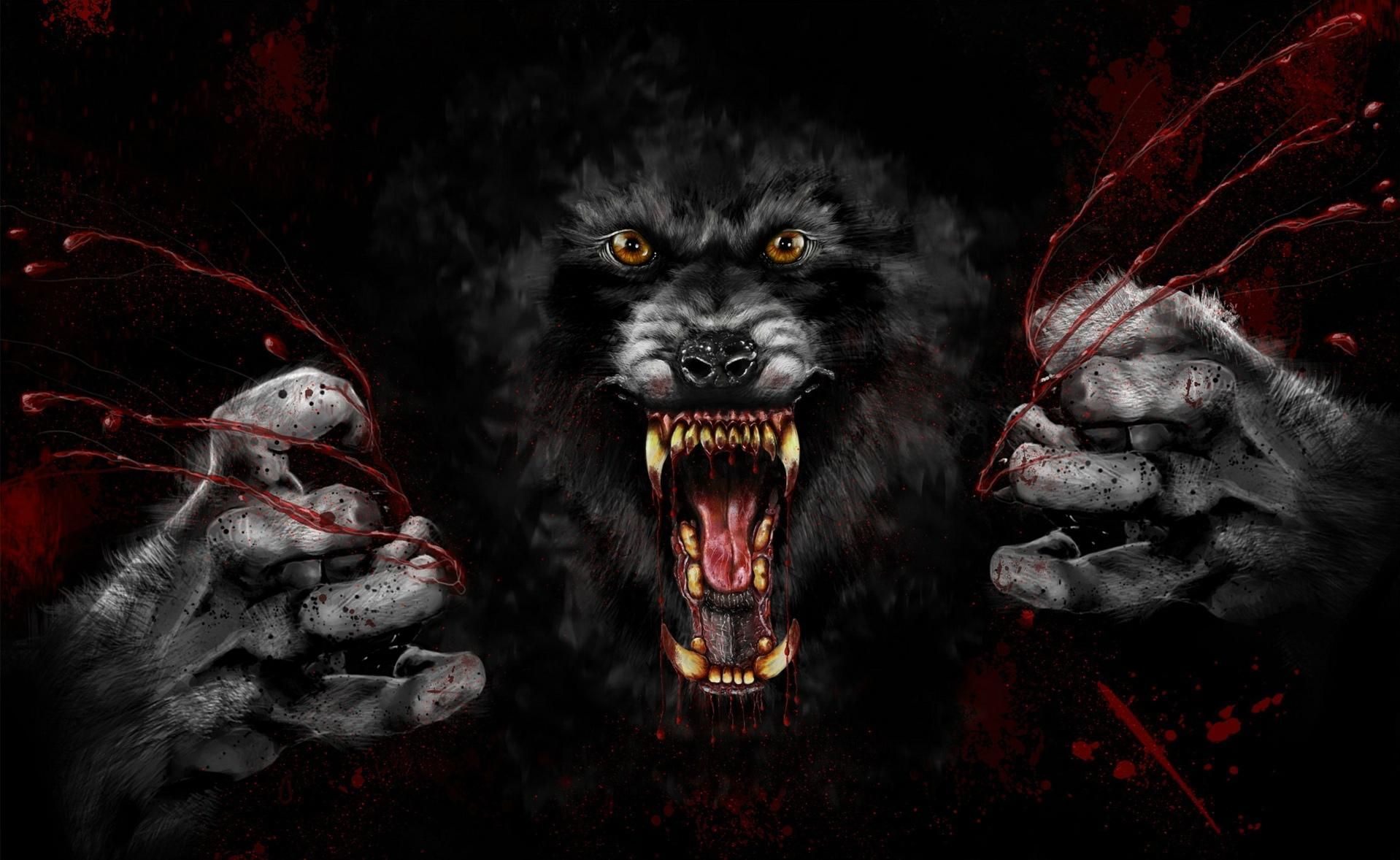 Featured image of post Big Scary Wolf Wallpaper