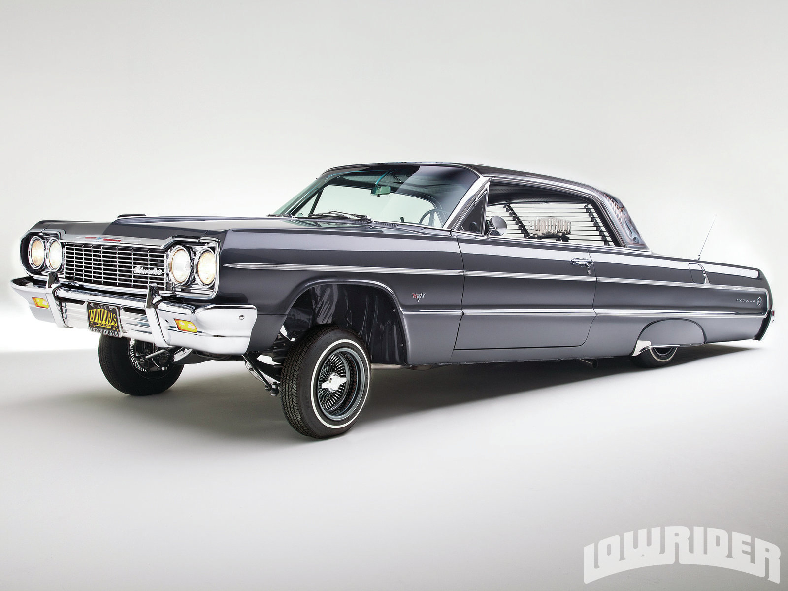 picture Black 64 Impala Lowrider Wallpaper