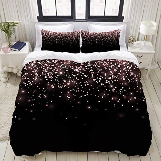 Featured image of post Black And Rose Gold Comforter Set