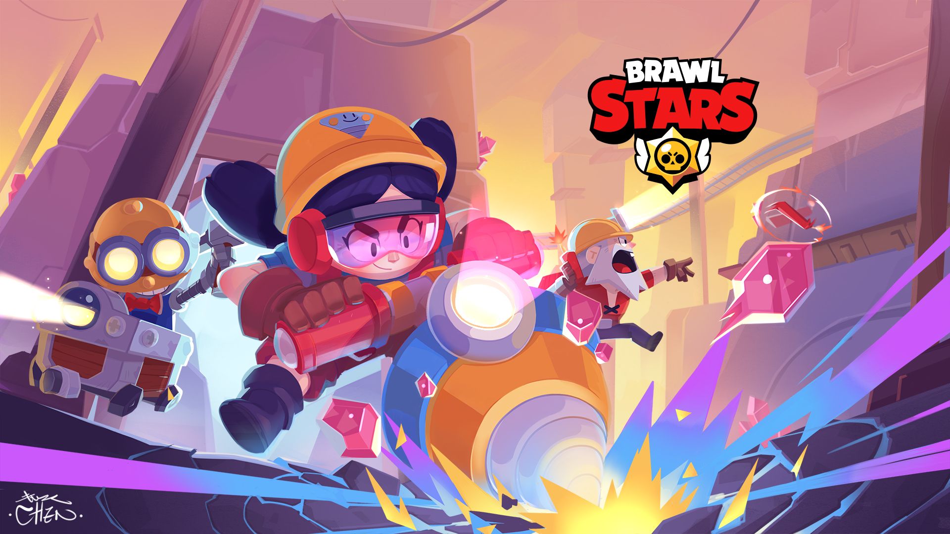 wallpapers Brawl Stars Fondo Blanco