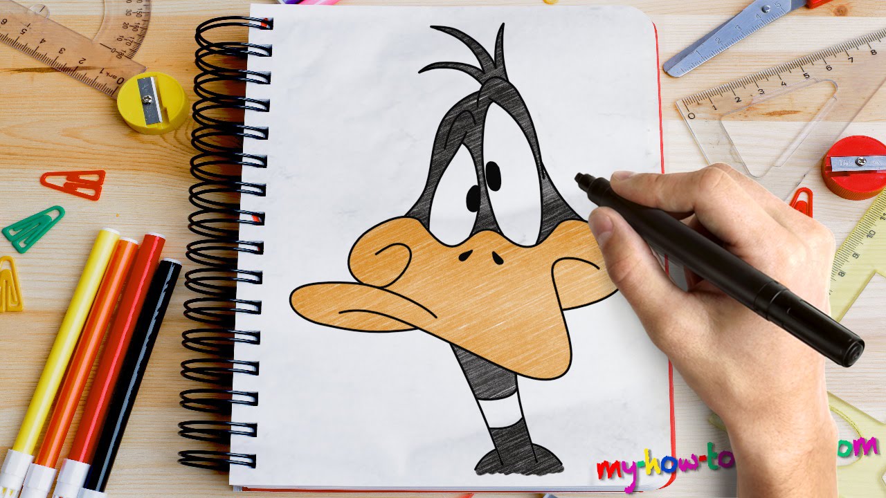 pic Daffy Duck Space Jam Drawing