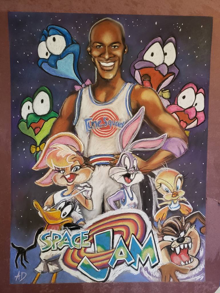 picture Daffy Duck Space Jam Drawing