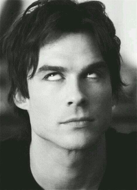 wallpapers Damon Salvatore Eye Roll Wallpaper