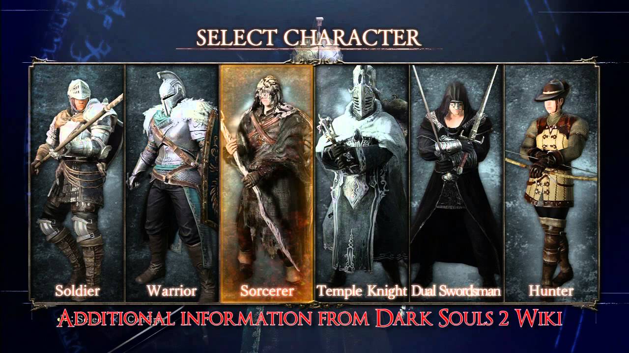 pic Dark Souls 2 Starting Classes