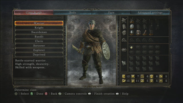 pics Dark Souls 2 Starting Classes