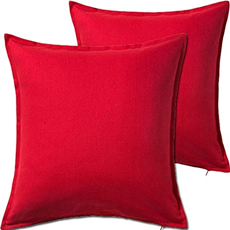 photo Decorative Pillows For Red Sofa