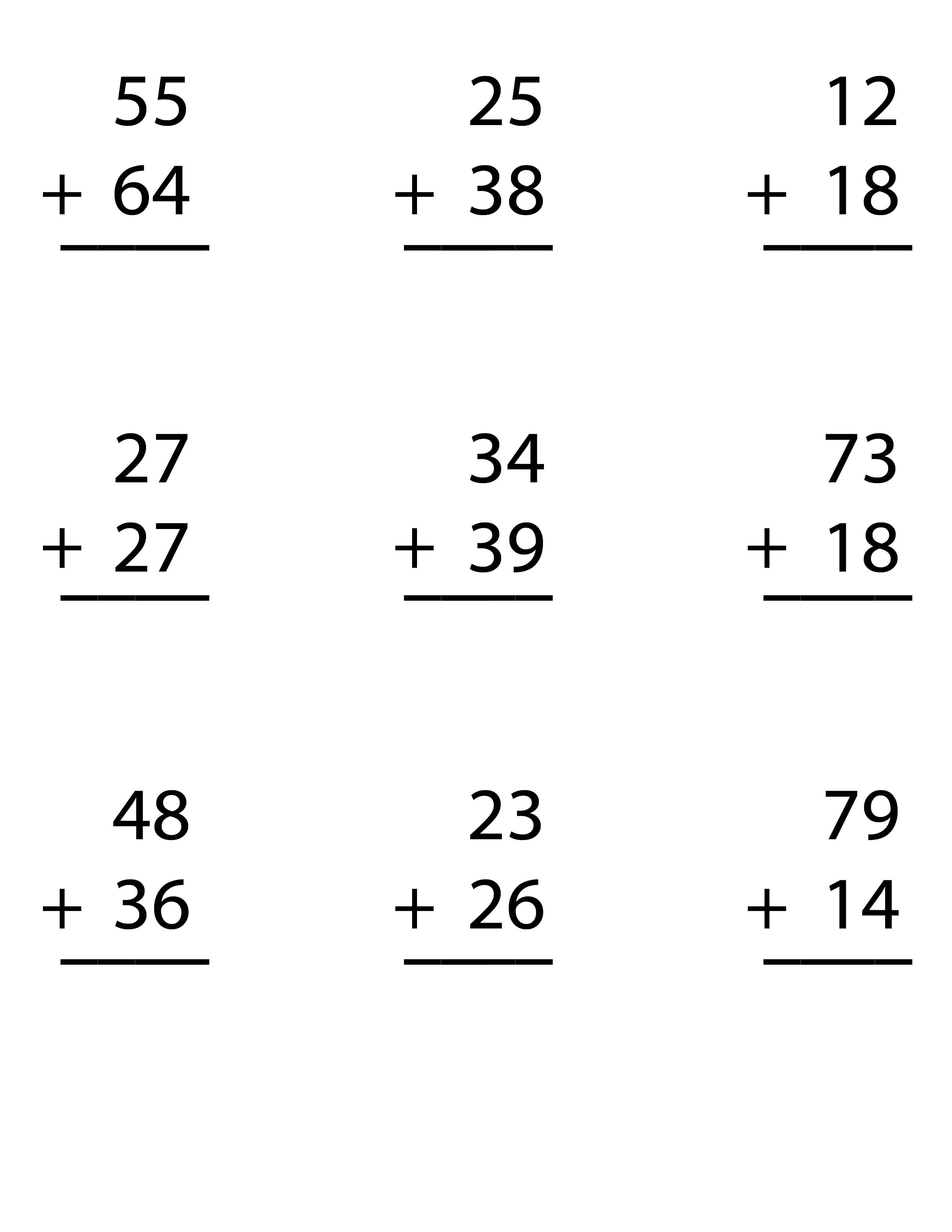 Featured image of post Double Digit Addition With Regrouping