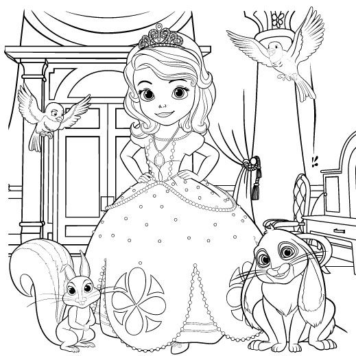 Featured image of post Free Printable Sofia The First Coloring Pages