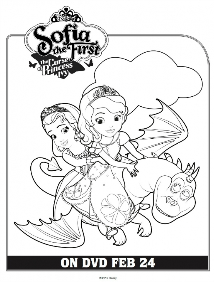 pic Free Printable Sofia The First Coloring Pages