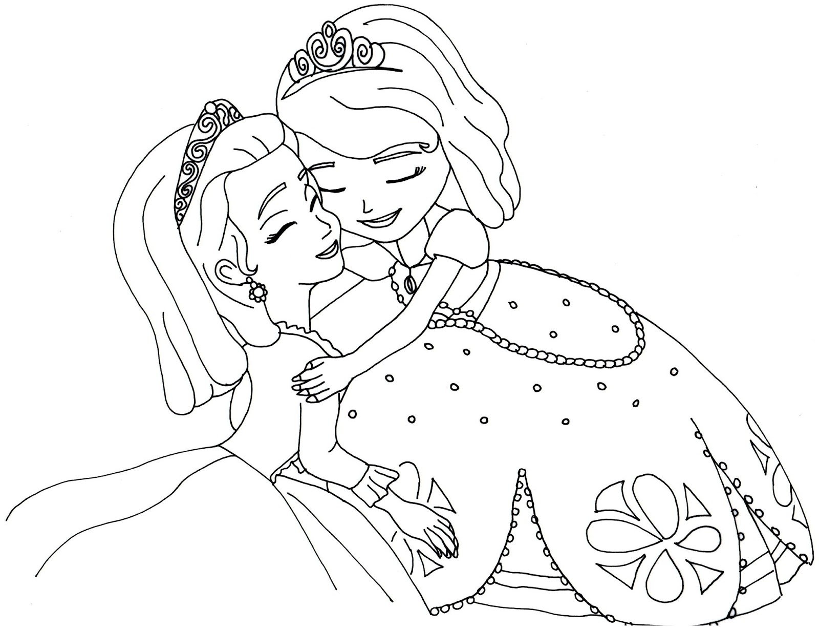 picture Free Printable Sofia The First Coloring Pages