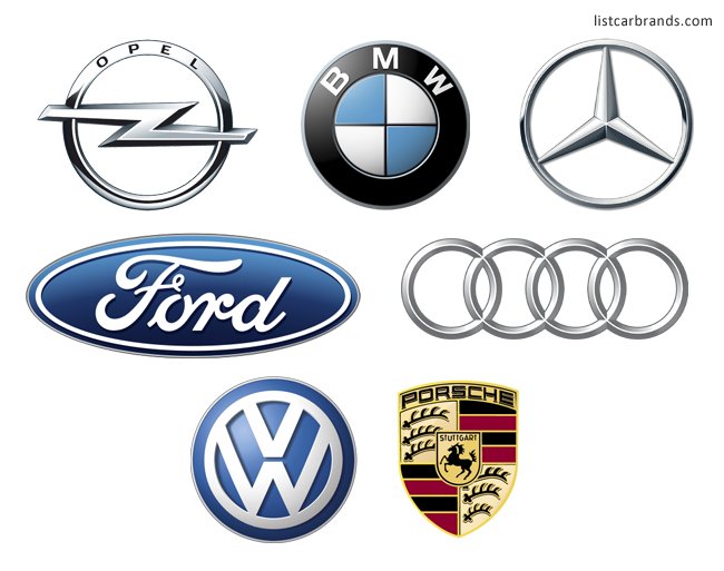 pix German Car Brand Logos