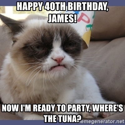 pic Happy 40Th Birthday James Images