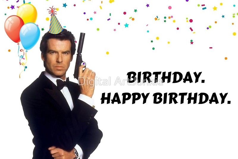 pix Happy Birthday James Bond Images