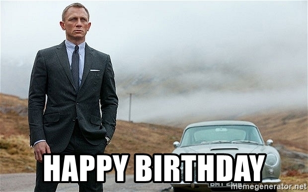 pics Happy Birthday James Bond Images