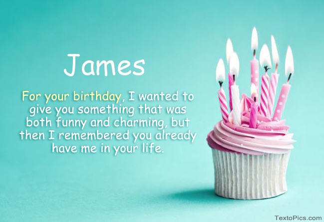 photo Happy Birthday James Images Funny