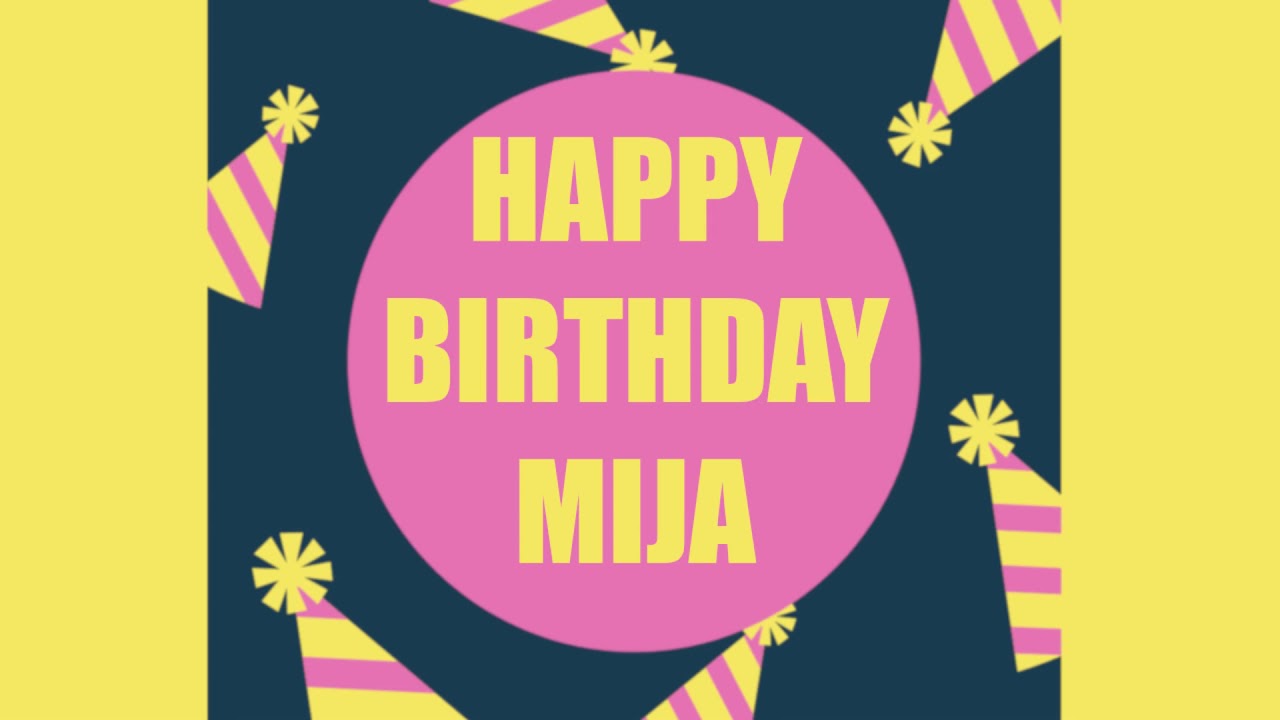 pic Happy Birthday Mija Images