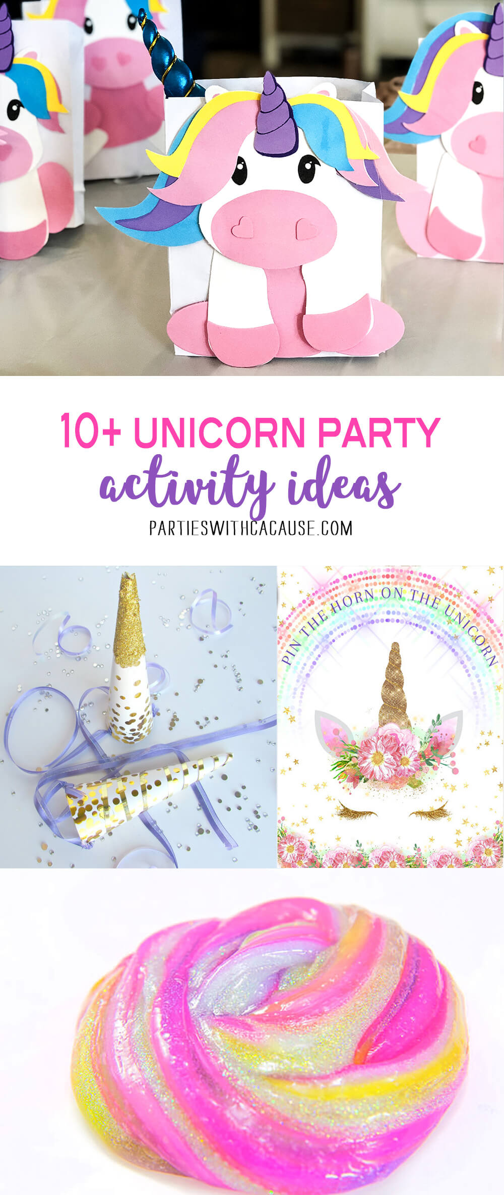 photo Homemade Unicorn Party Games