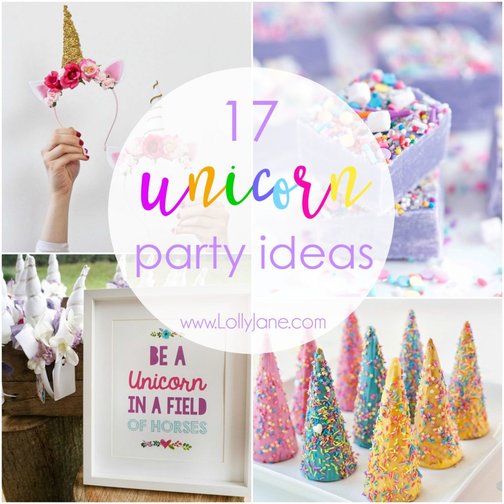 pics Homemade Unicorn Party Games