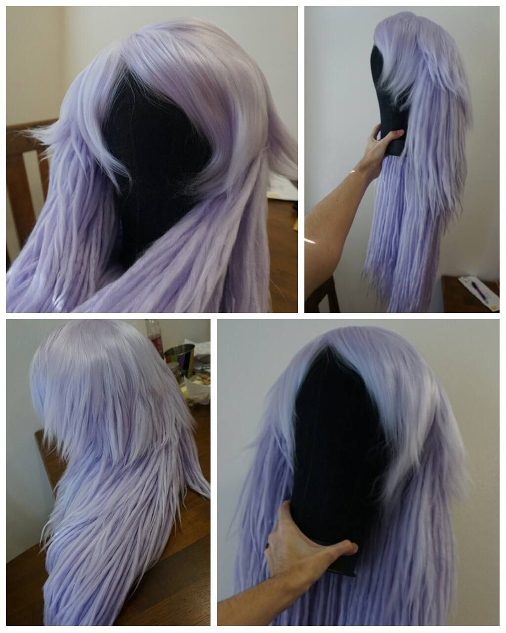 photo How To Make A Wig Out Of Yarn