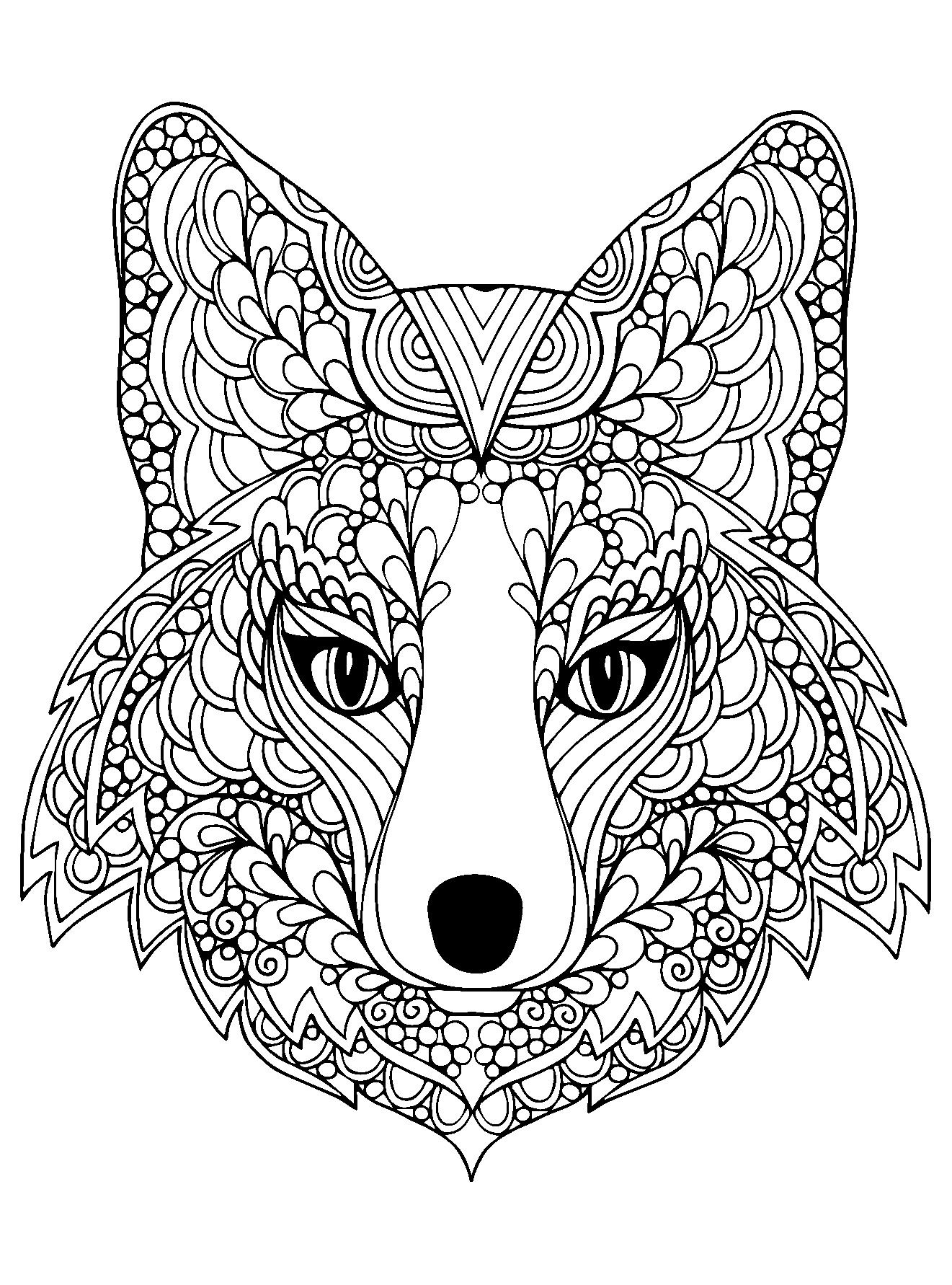 picture Imprimer Mandala Animaux Coloriage Mandala Facile