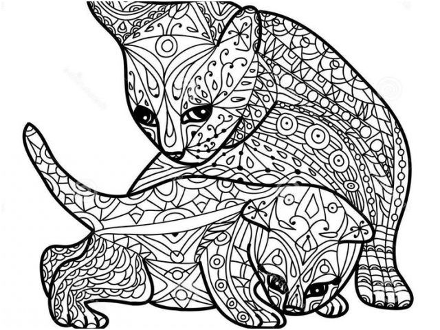 images Imprimer Mandala Animaux Coloriage Mandala Facile