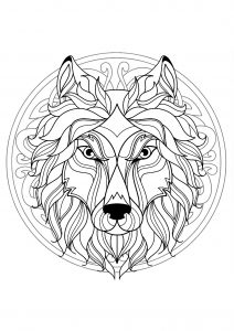 images Imprimer Mandala Coloriage Mandala Animaux