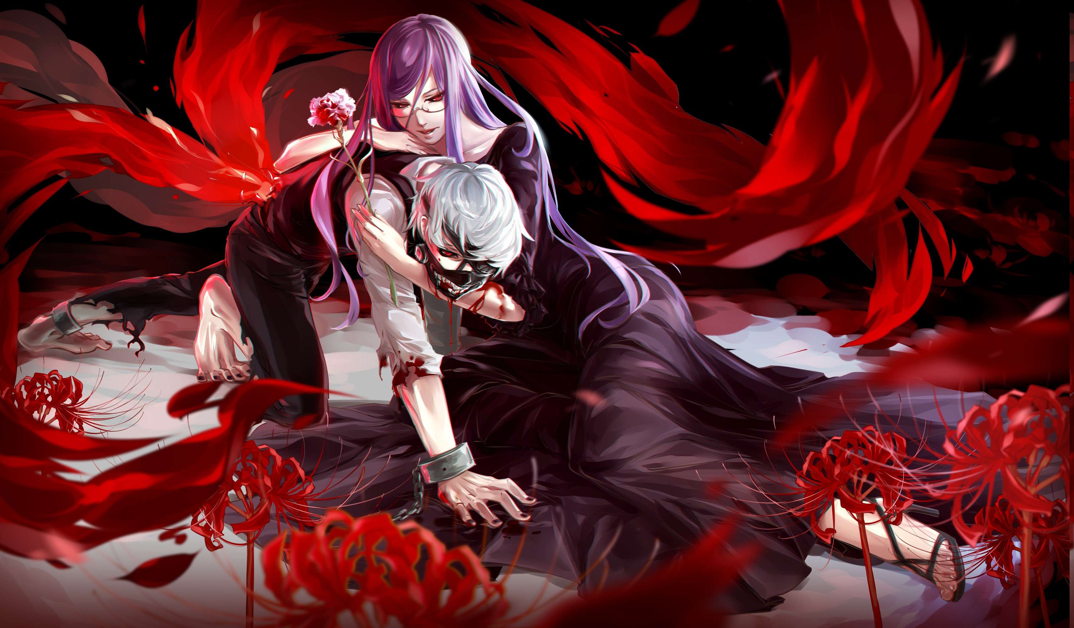 pix Kamishiro Rize Rize Tokyo Ghoul Wallpaper Hd