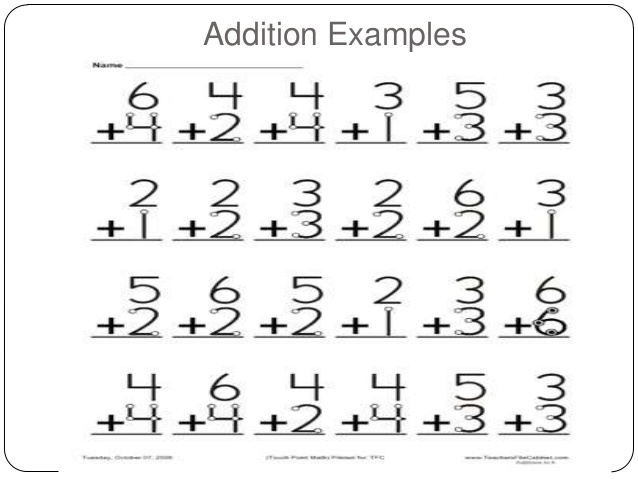 pic Kindergarten Touch Math Addition Worksheets