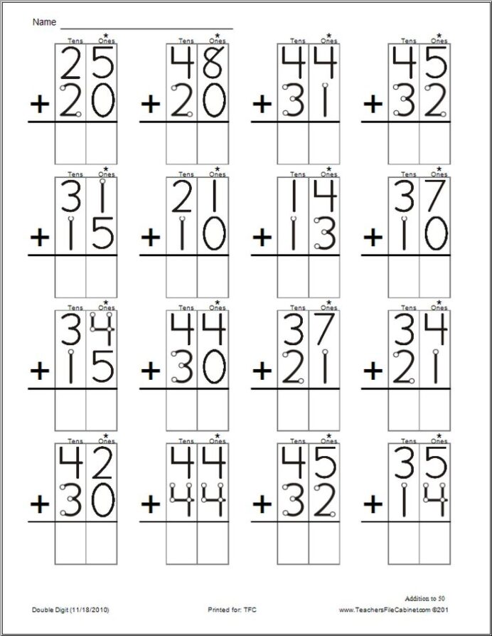 picture Kindergarten Touch Math Addition Worksheets