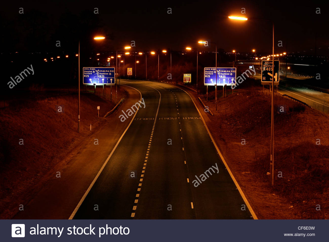 Featured image of post M1 Motorway At Night